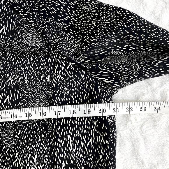 Fabletics Black Splatter Tia Mesh Varsity Preppy Athletic Bomber Jacket L - Picture 6 of 8